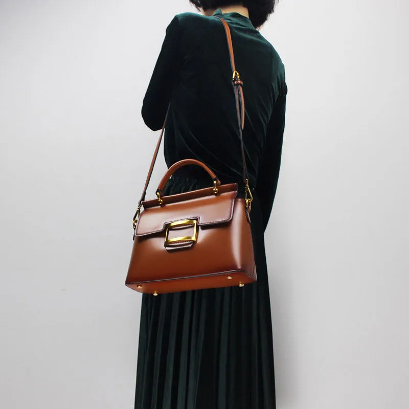 Women Leather Handbag Purse Shoulder Bag for Women Leather Crossbody Bag