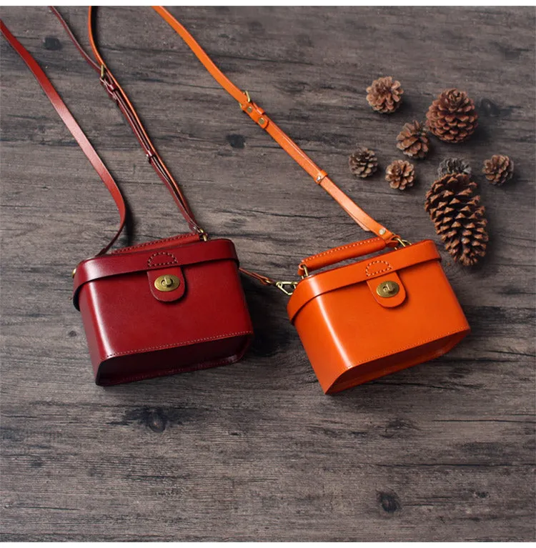 Womens Box Handbags Box Style Purse Box Purses Handbags Handmade Leather Box Bag Box Crossbody Bag
