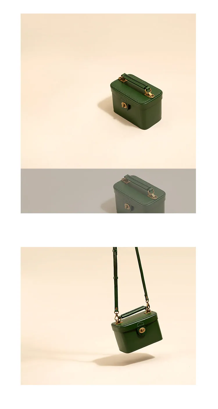 Womens Box Handbags Box Style Purse Box Purses Handbags Handmade Leather Box Bag Box Crossbody Bag