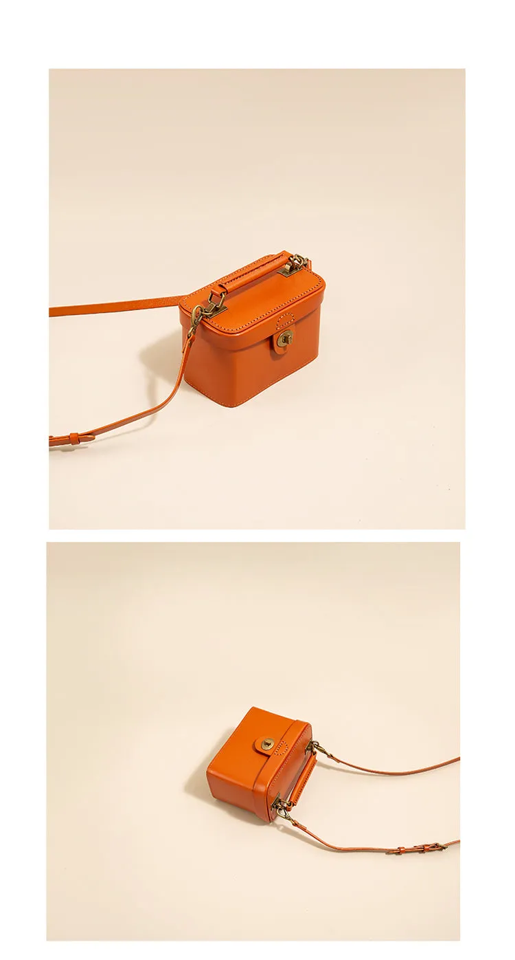 Womens Box Handbags Box Style Purse Box Purses Handbags Handmade Leather Box Bag Box Crossbody Bag