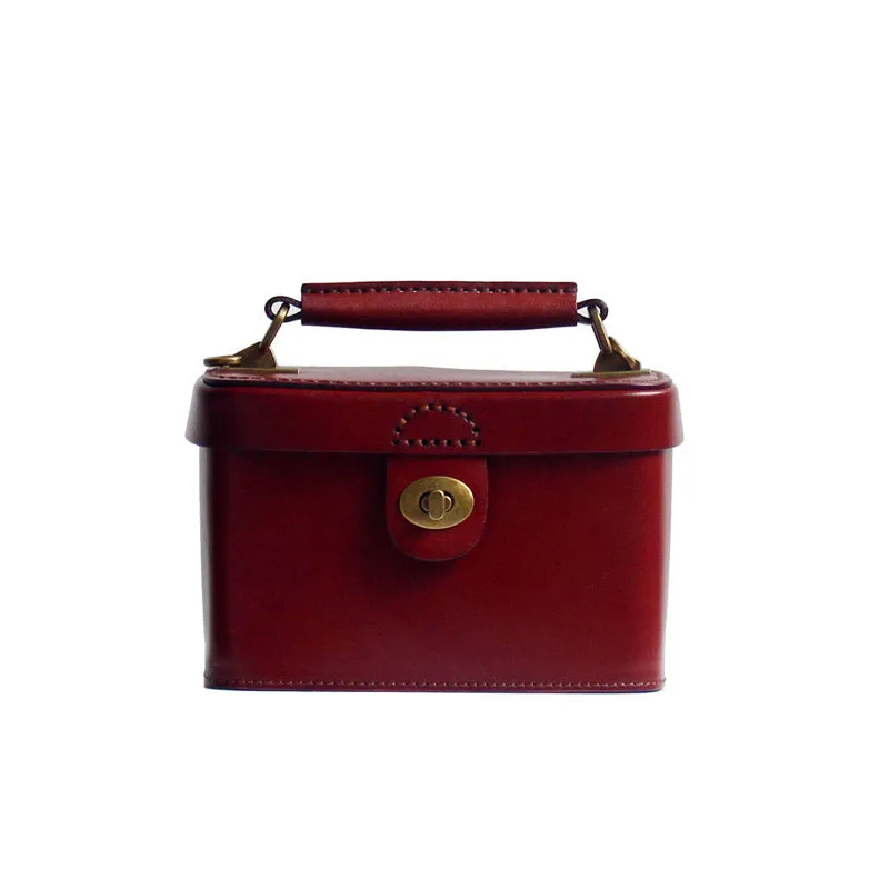 Womens Box Handbags Box Style Purse Box Purses Handbags Handmade Leather Box Bag Box Crossbody Bag