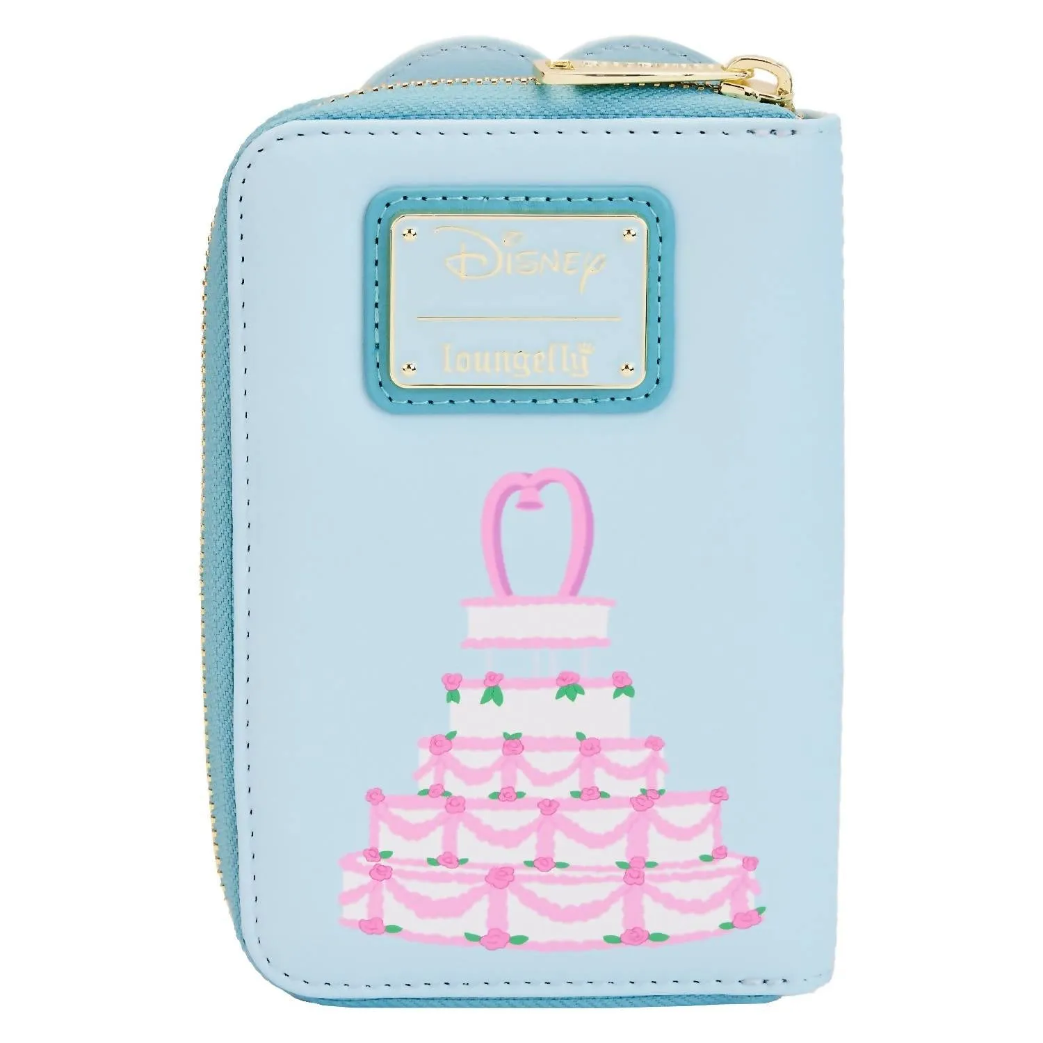 Women's Disney Little Mermaid Wedding Cake Wallet In Blue