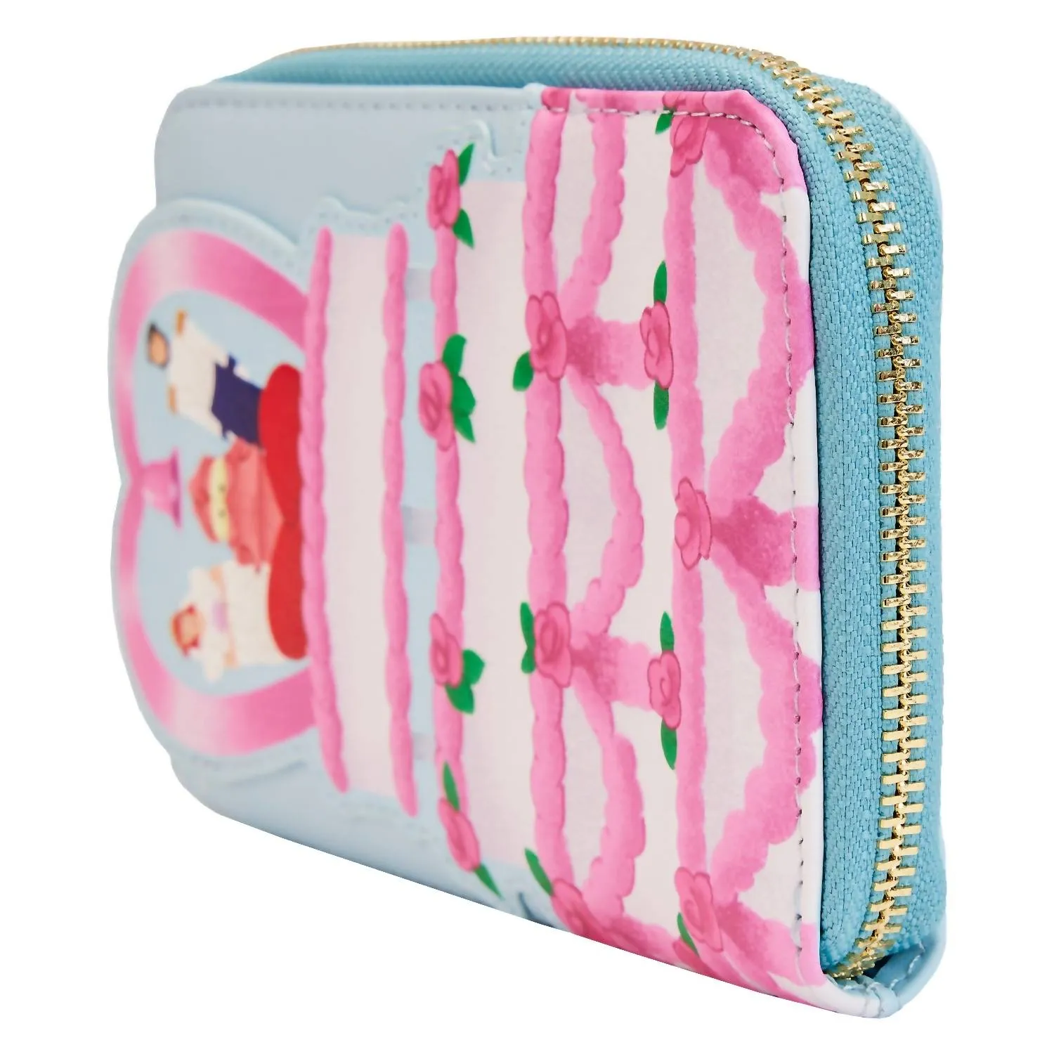 Women's Disney Little Mermaid Wedding Cake Wallet In Blue