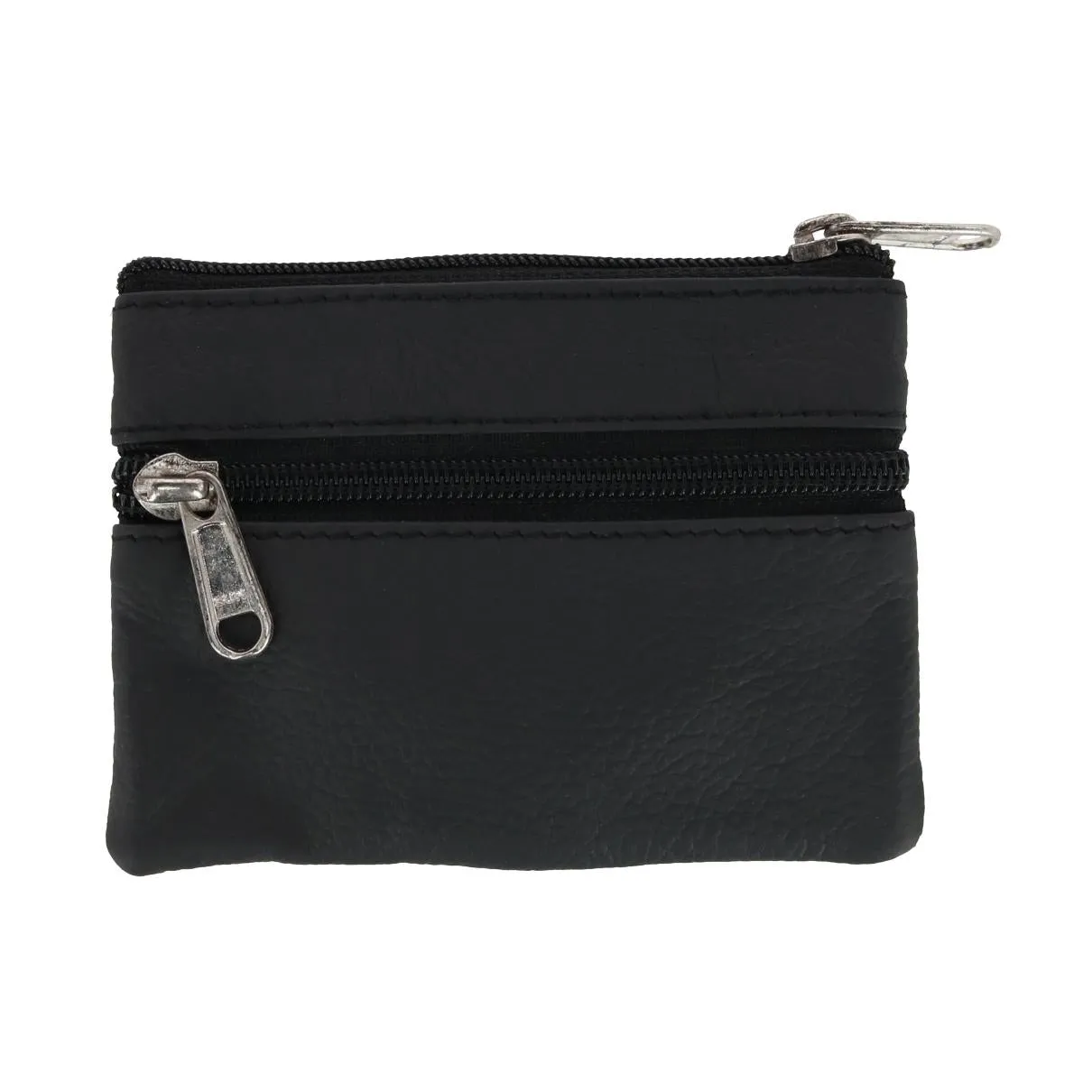 Women's Leather Coin Purse with Front Pocket