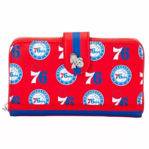 Women's Nba Philly 76Ers Logo Wallet In Multi