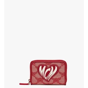 Zip-around Wallet In Lauretos Jacquard